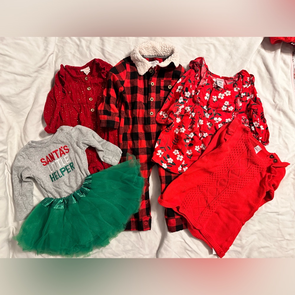 Baby Girl Christmas Bundle size 3-6/6 month